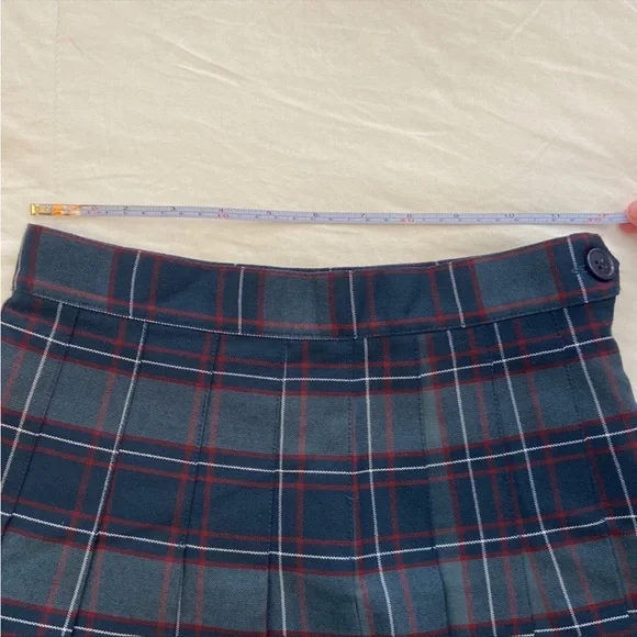American Apparel Gabardine Plaid Tennis Skirt - Picture 6 of 13